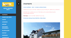 Desktop Screenshot of hotel-pension-seitz.de